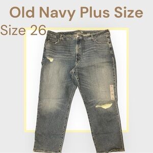 Old Navy Plus Size OG Loose High Rise Jeans Size 26 New